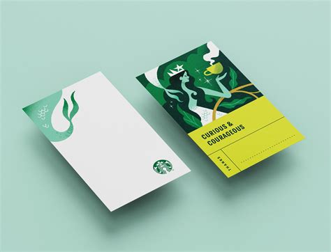 starbucks green apron cards|GREEN APRON CARDS — Brett Ferrin Design.
